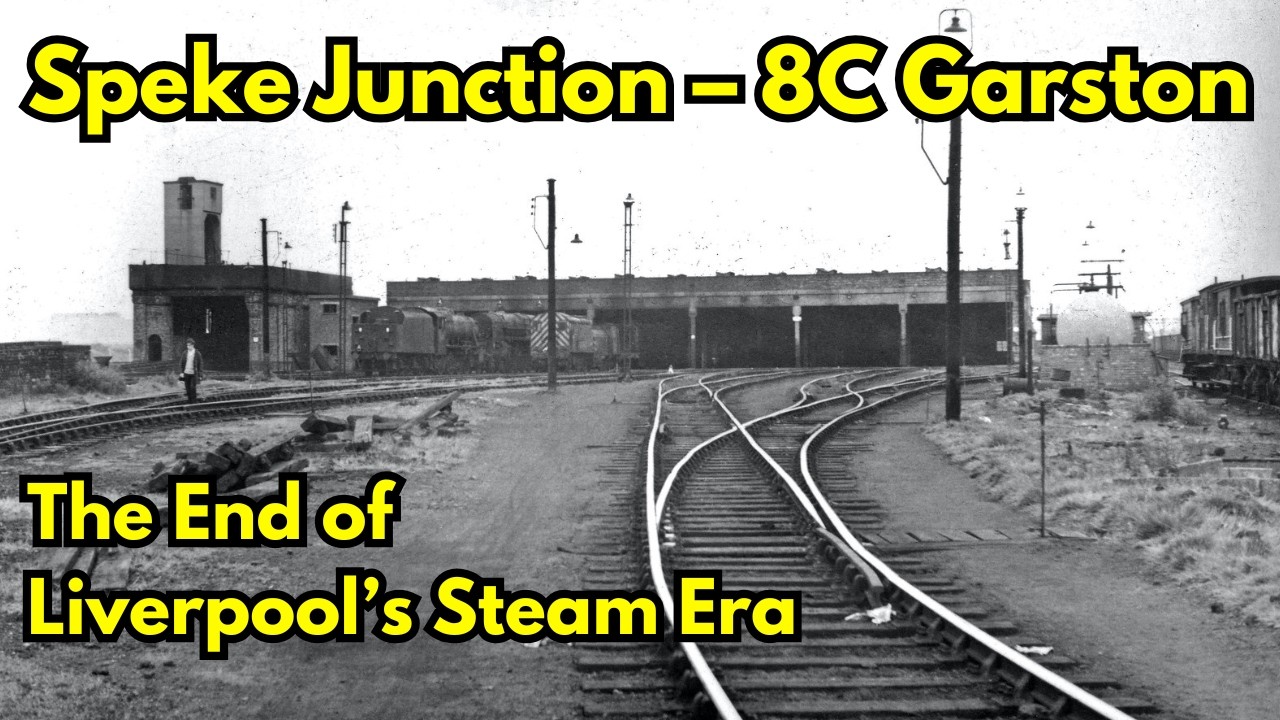 The Lost Shed of Speke Junction – 8C Garston - The End of Liverpool’s Steam Era #speke #fyp #steam