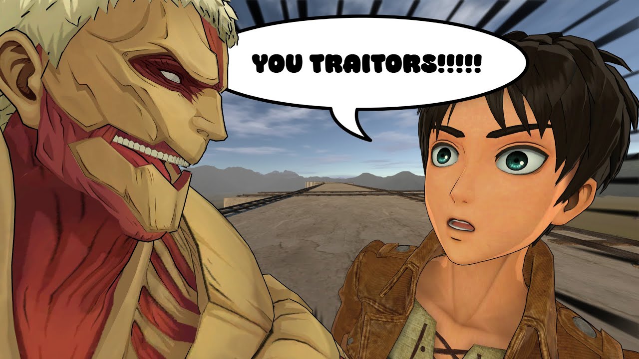 Reiner And Bertholdt's Reveal In Vr (AOT VR)