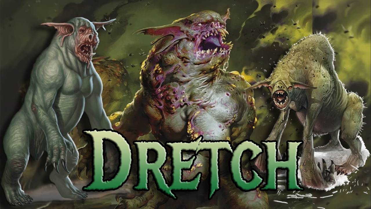 Демон неисчислимых миллиардов из D&D: ДРЕТЧ