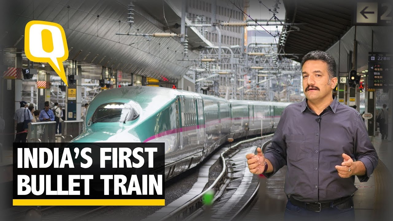 India's First Bullet Train Between Mumbai and Ahmedabad -  The Quint