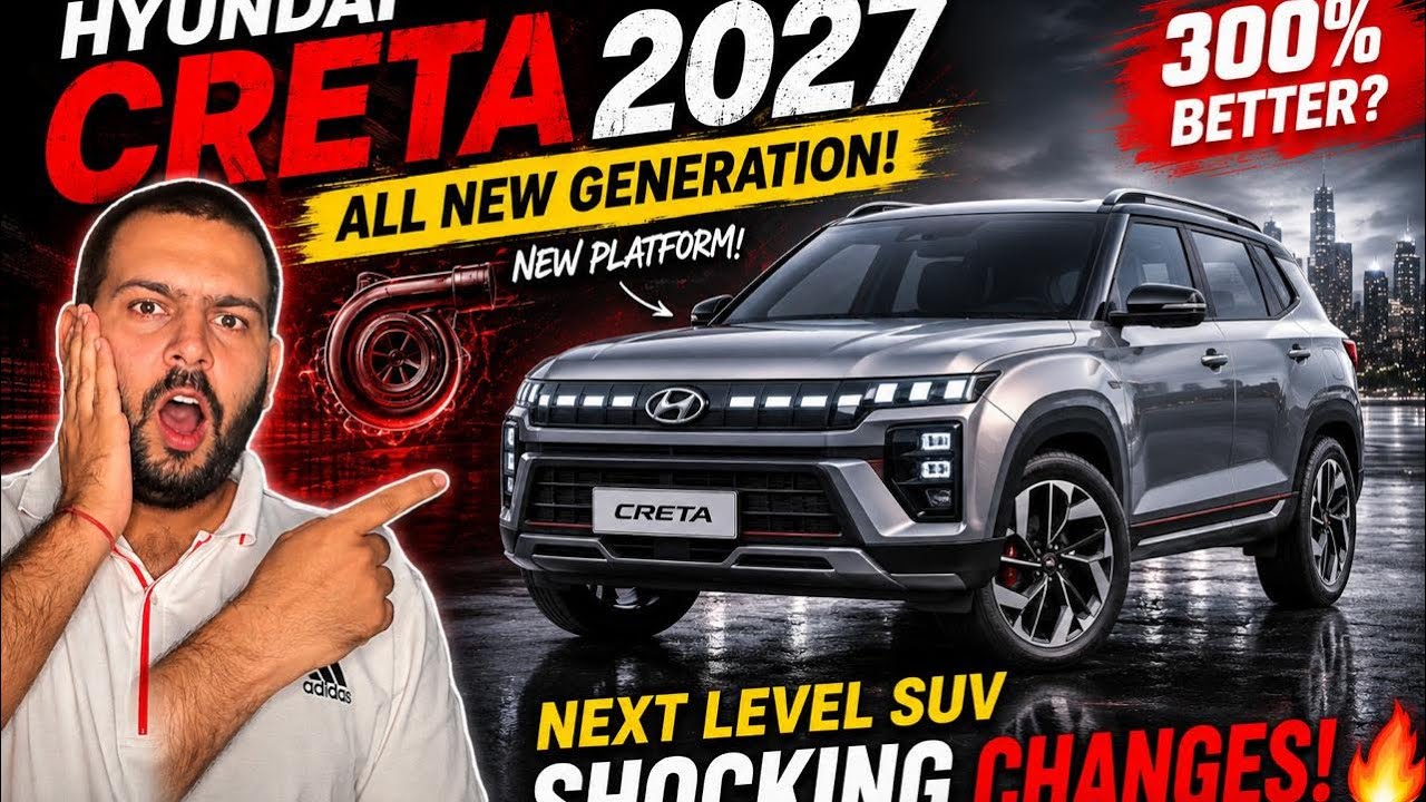 2027 Creta New Generation Leak! 😱🔥 Hyundai Ka Next Level SUV
