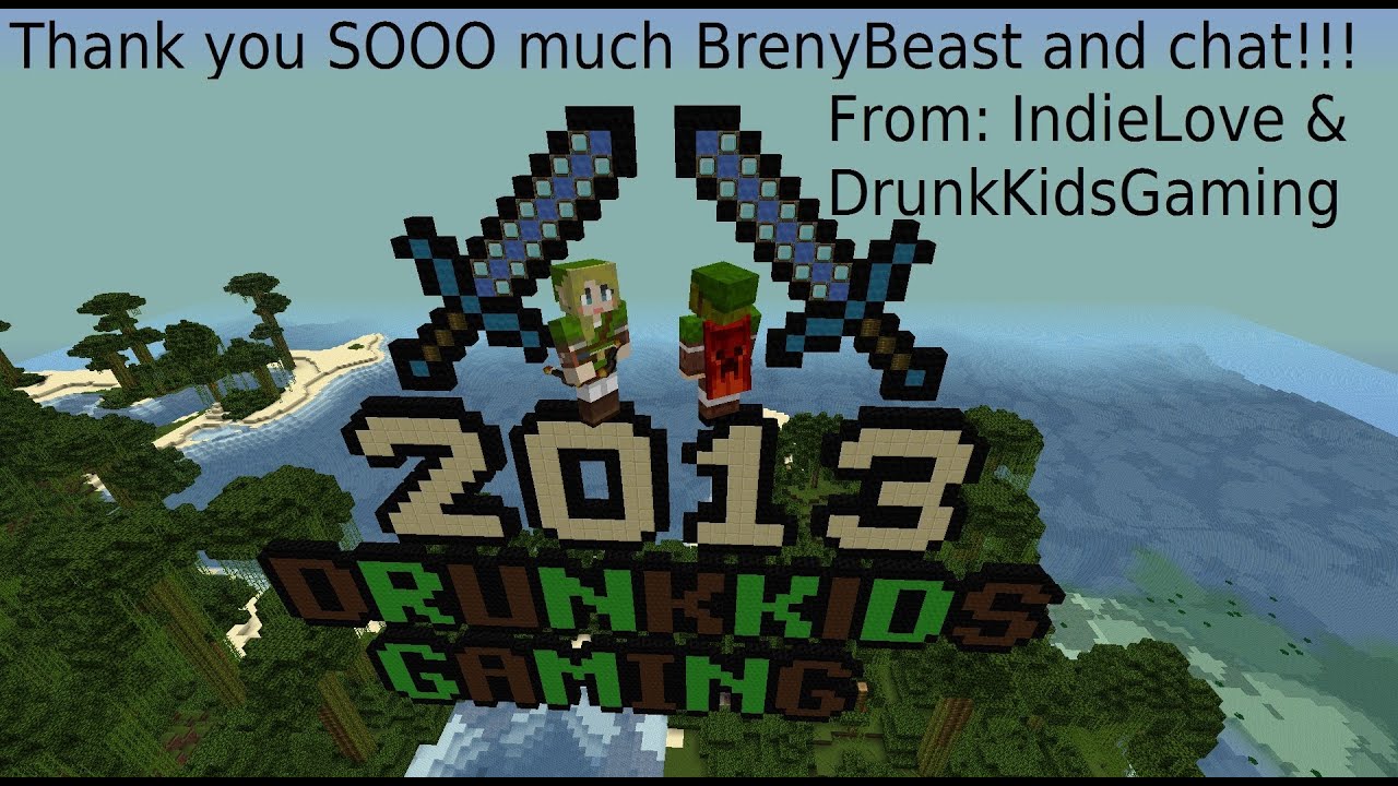 BrenyBeast raids DrunkKidsGaming (Highlights/Thanks)