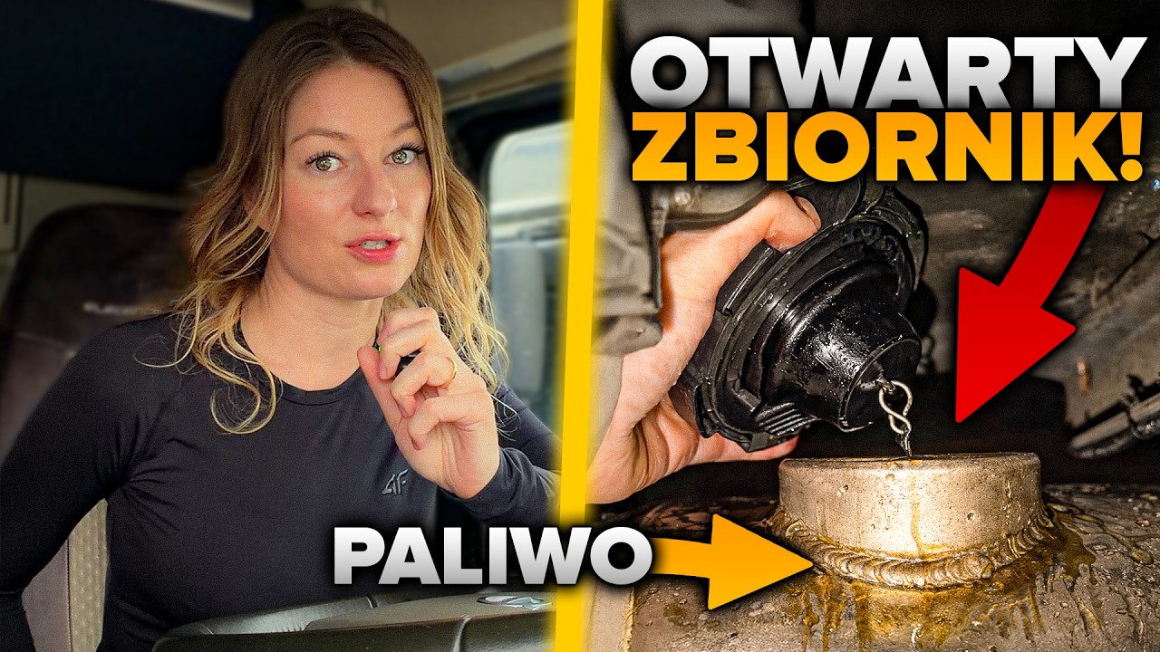 Spałam z OTWARTYM ZBIORNIKIEM...