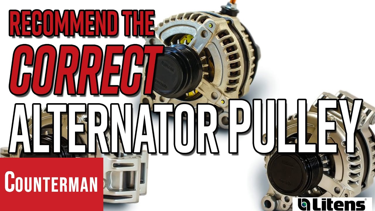 Recommend The Correct Alternator Pulley