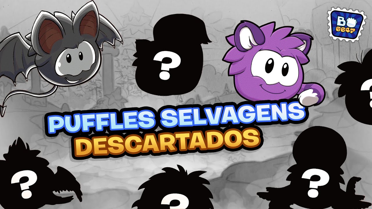 Espécies descartadas de puffles selvagens - Curiosidades do Club Penguin #8