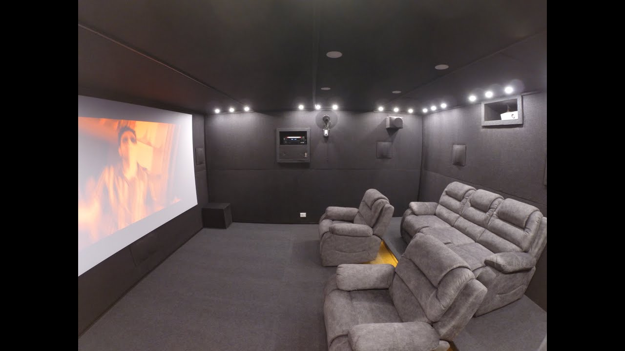 Open Terrace to Budgeted Dream Home Theater #DolbyAtmos #Kerala #DENON #PIONEER #BENQ