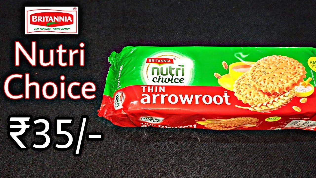 Britannia nutri choice biscuit/Thin arrowroot/Honest review in hindi 🇮🇳