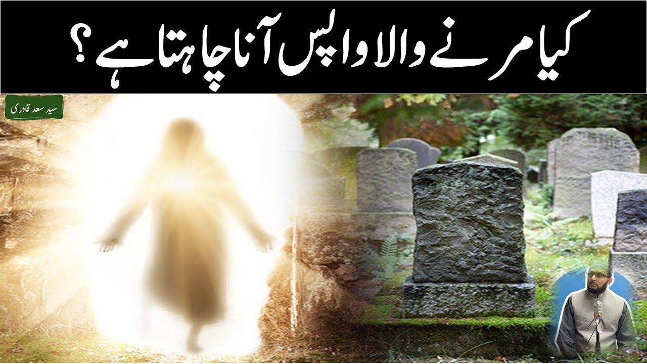 Kya Marne Wala Dunya mein Wapis ana chahta hai