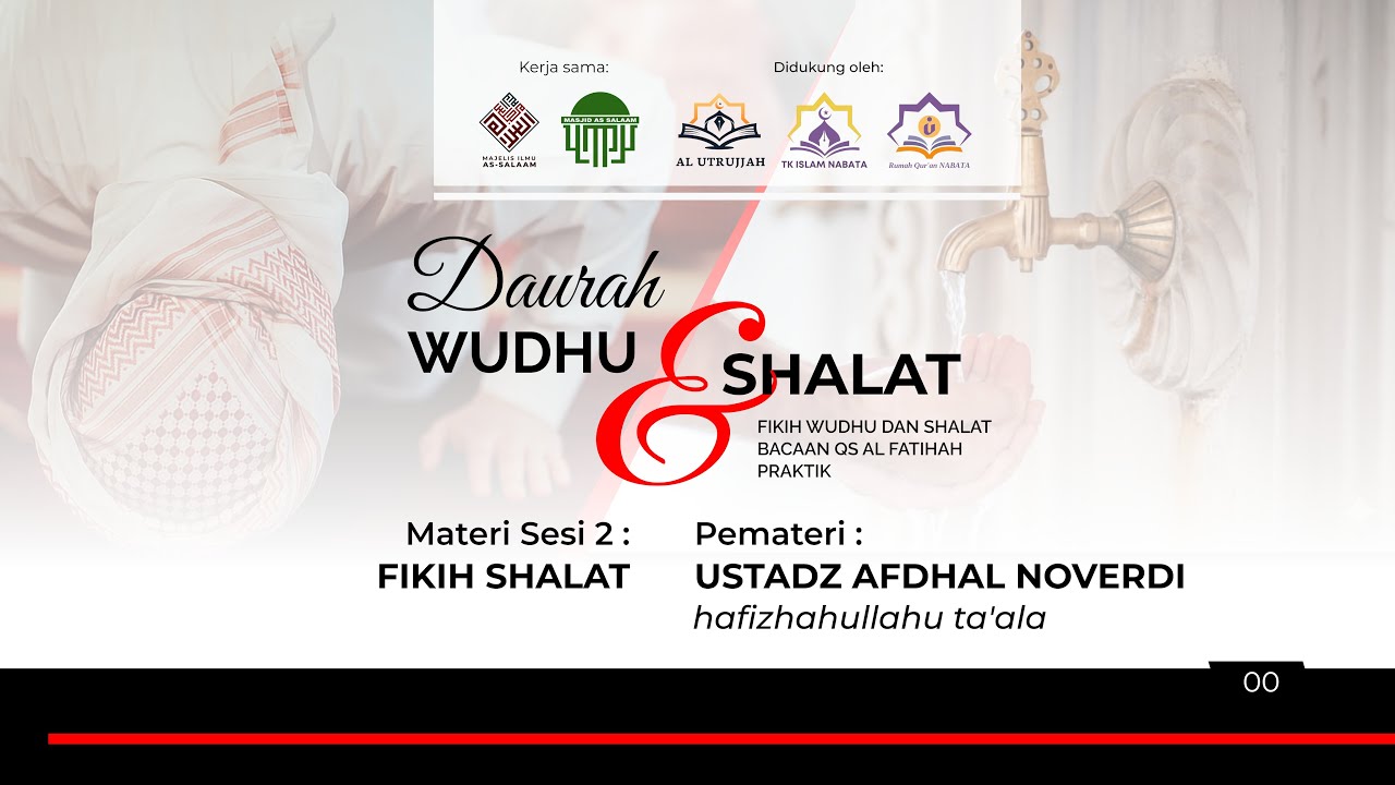 FIKIH SHALAT | USTADZ AFDHAL NOVERDI