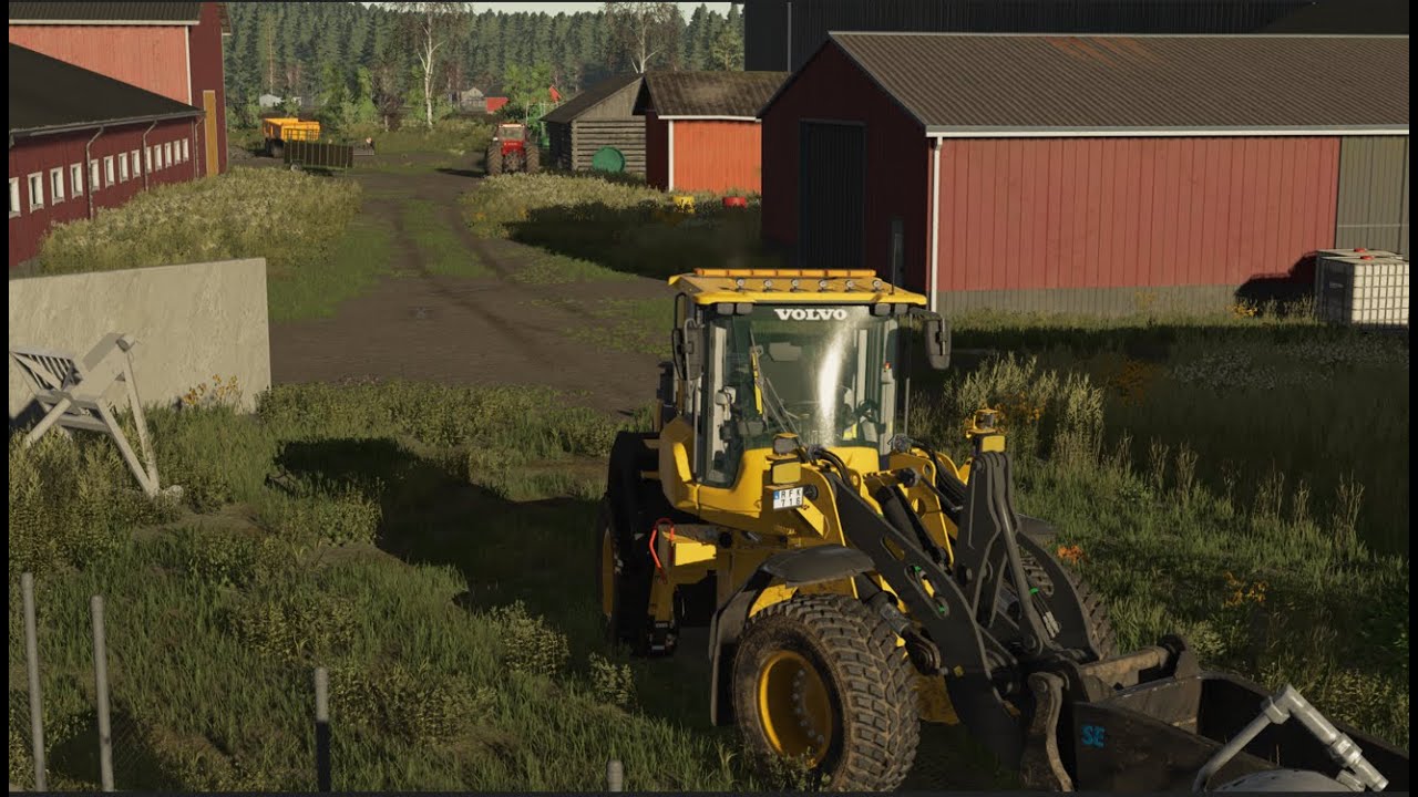 FS22 | Sariola Ep 10 | Volvo L70H | Swedish farm work  (svenska)