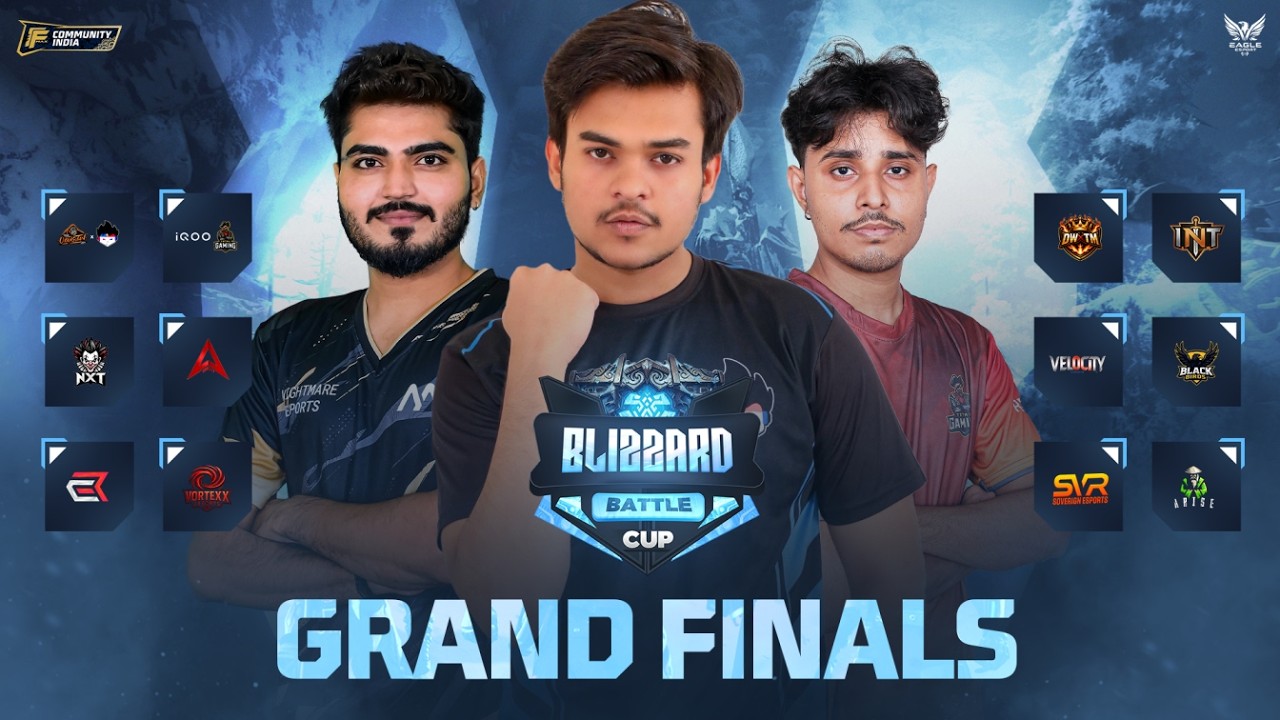 BLIZZARD BATTLE CUP GRAND FINALS ||  iQOO TG , iQOO OGxTSG , NXT , 4UN , ABZ  AND ETC
