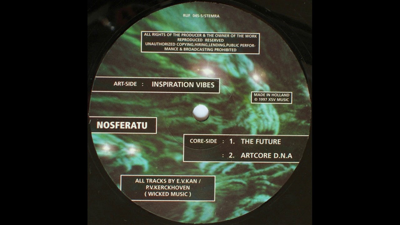 Nosferatu - Inspiration Vibes - Ruffneck Records&nbsp;&lrm;&ndash; RUF 045-5