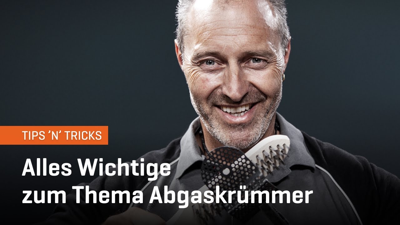 Auspuffsieb am 1B-Motor reinigen: So geht’s richtig