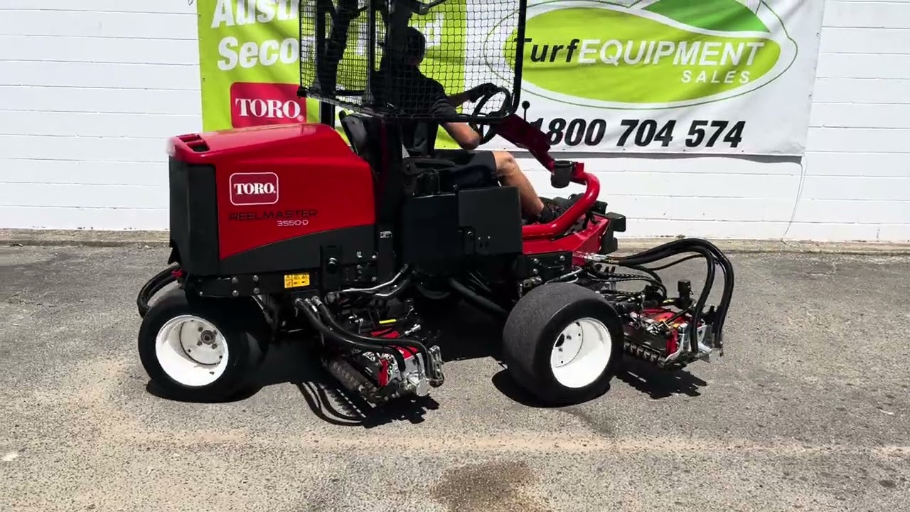 Toro 3550-D Reelsmaster, Used