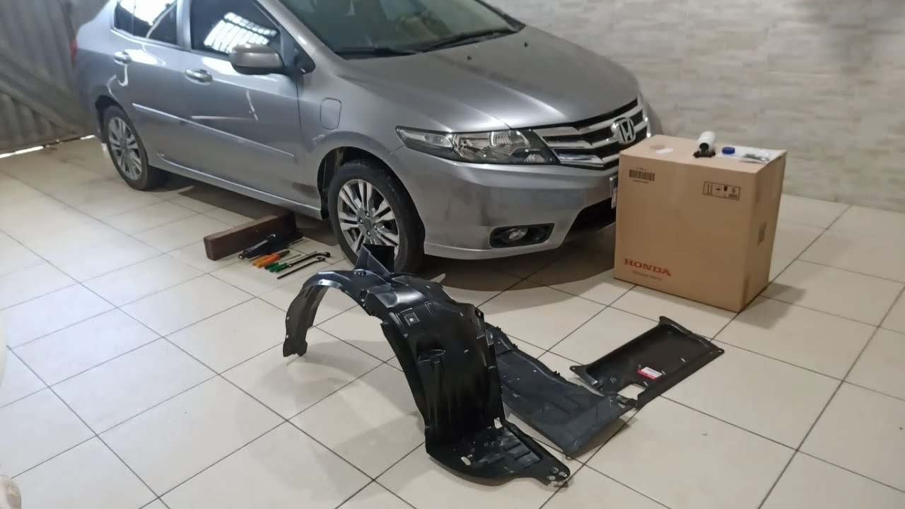 COMO TROCA O PARABARRO DO HONDA CITY PASSO A PASSO