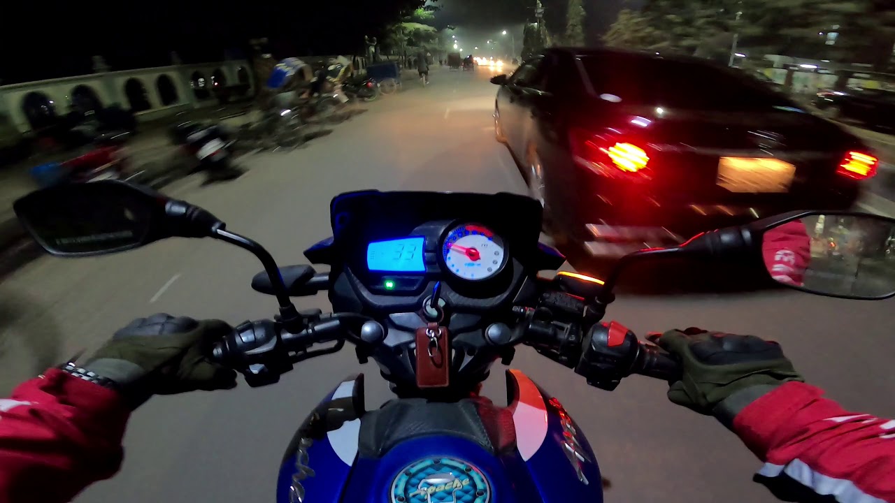 City Ride | Puran Dhaka | Dhaka University | TVS RTR 160 |  Jabed Hossain