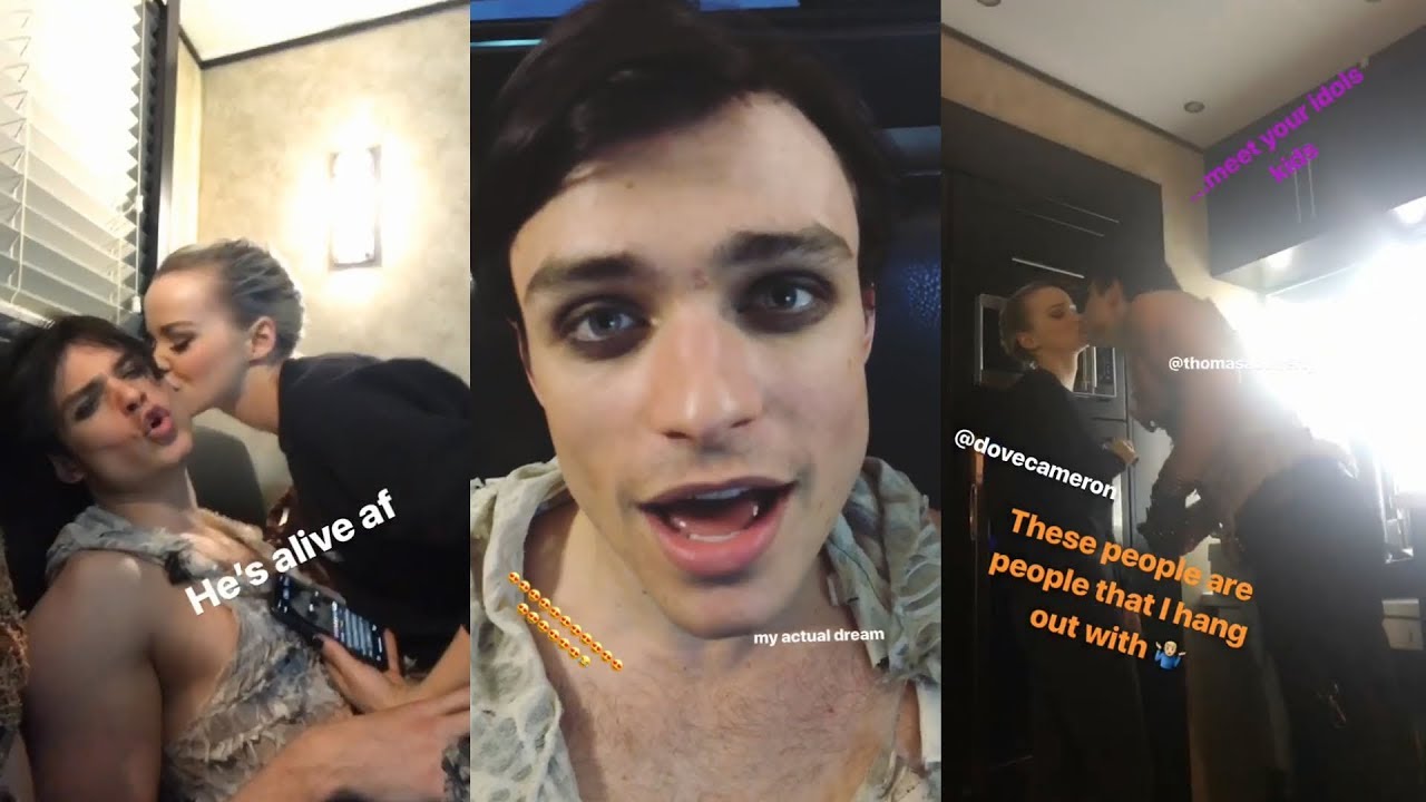 Dove Cameron | Instagram Story | 12 July 2018 w/ Thomas Doherty