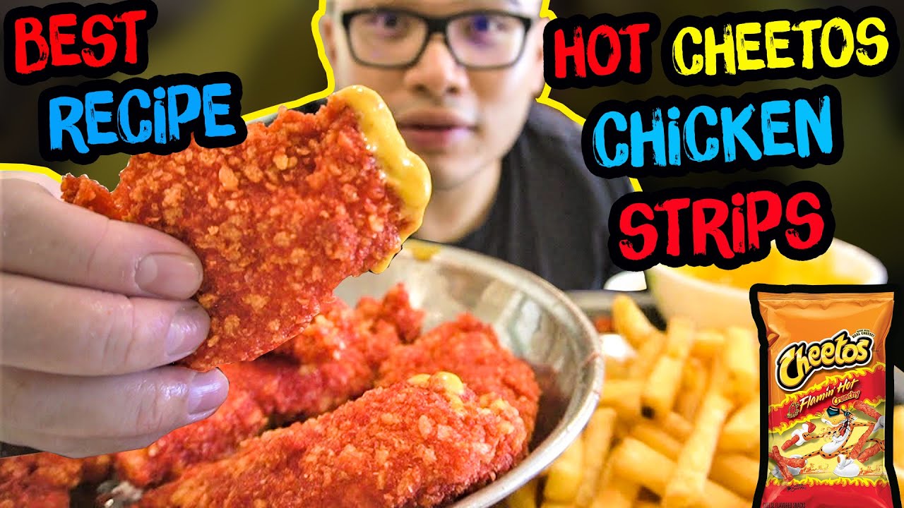 HOT CHEETOS CHICKEN STRIPS. Done Right