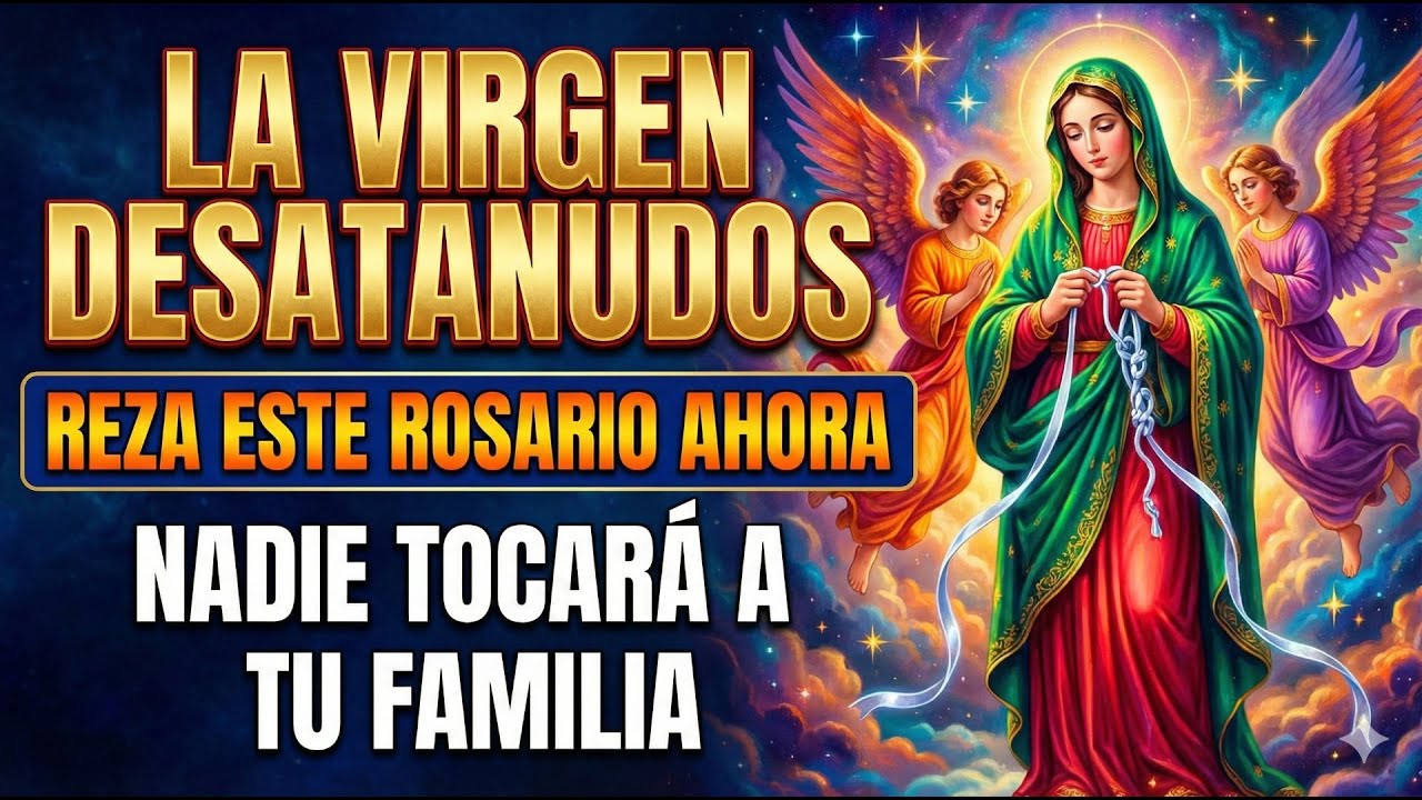 ROSARIO a la Virgen Desatanudos para PROTEGER a tu FAMILIA | Aleja todo mal y peligro