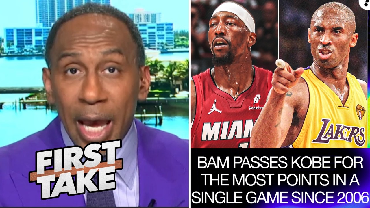 FIRST TAKE | Stephen A. FIRES BACK at claim Bam breaking Kobe’s record isn’t good for the league
