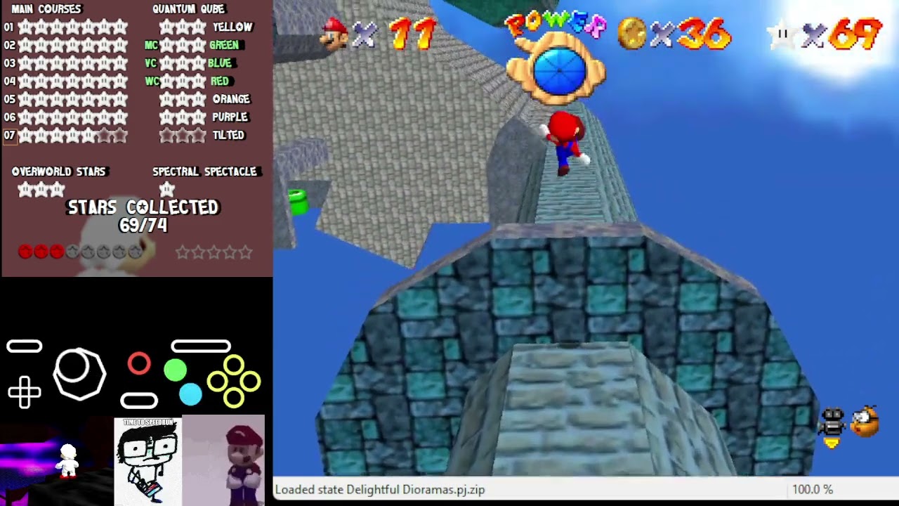 Lug's Delightful Dioramas - Course 7: Levora Sphere (3/3, savestateless)