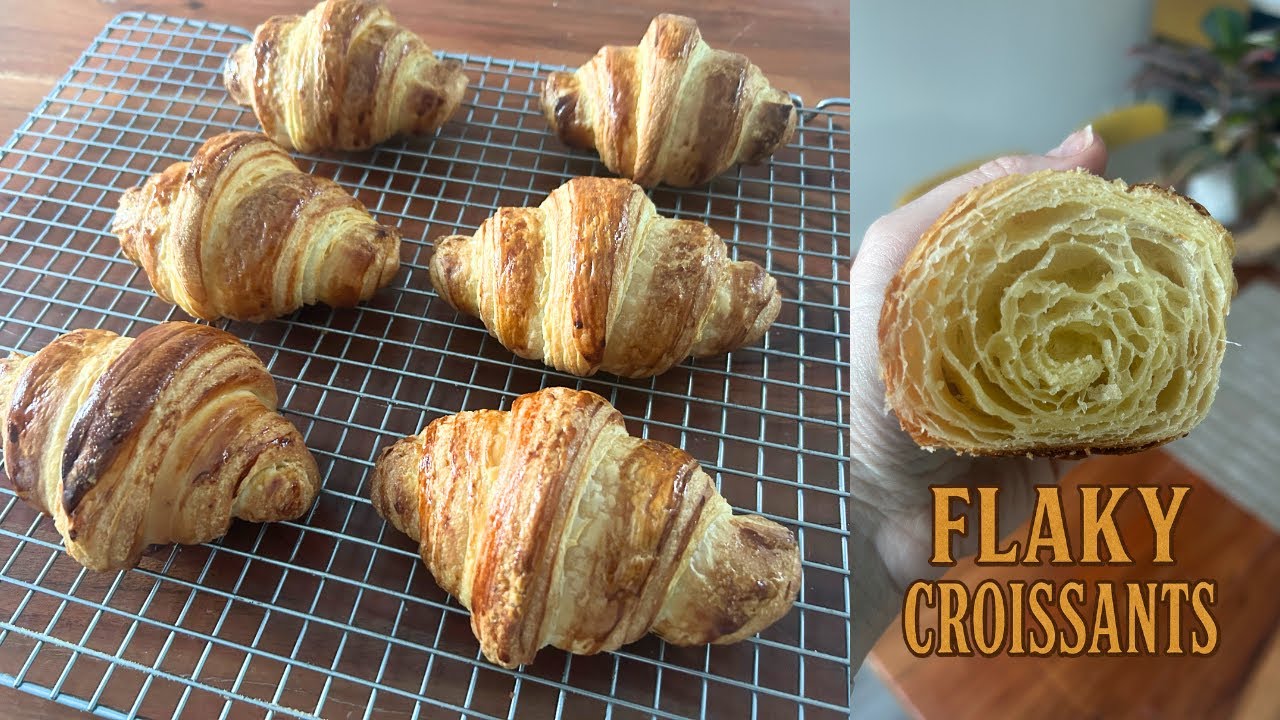 Flaky Butter CROISSANTS 🥐 | Easy Step-by-Step Recipe
