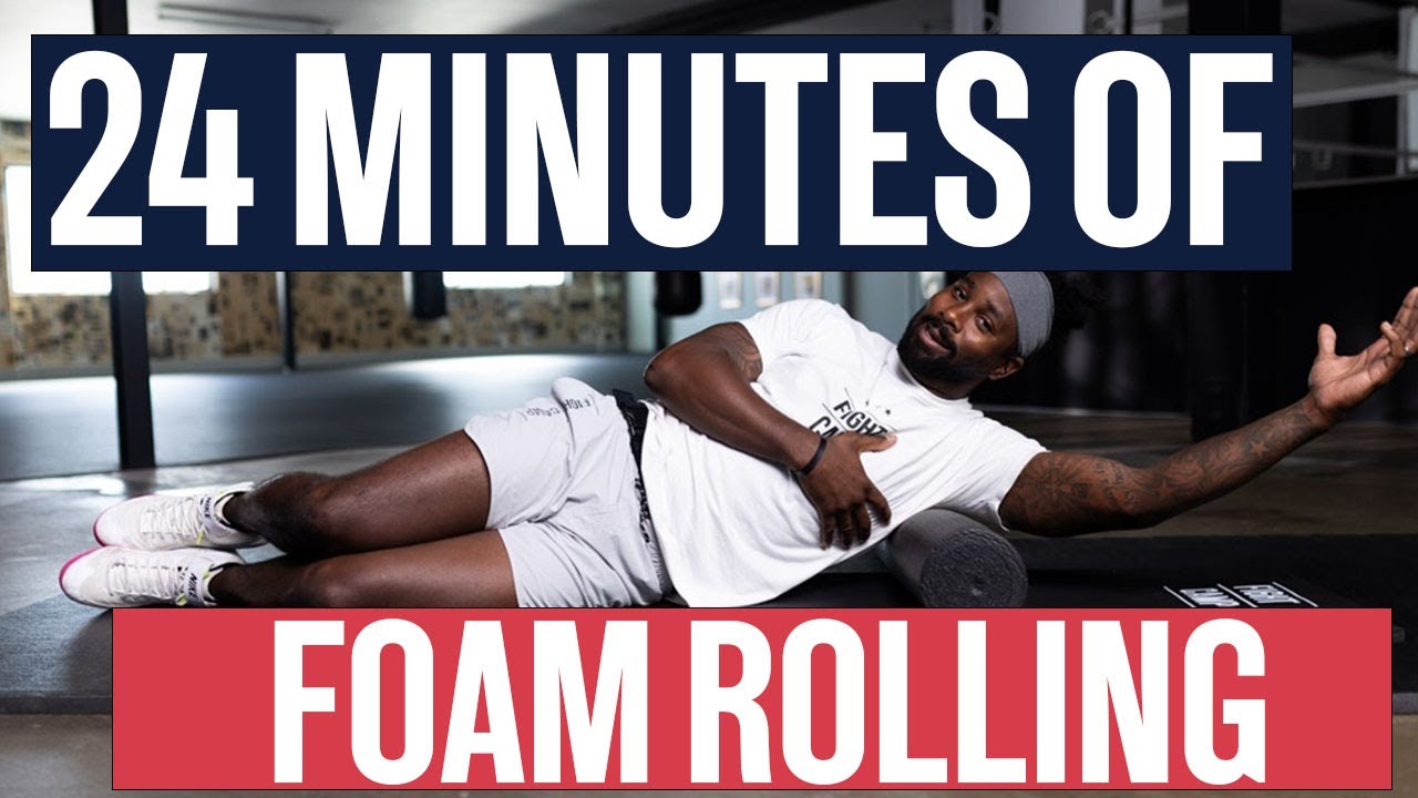 24 MINUTE TOTAL BODY FOAM ROLLING ROUTINE (Follow Along)