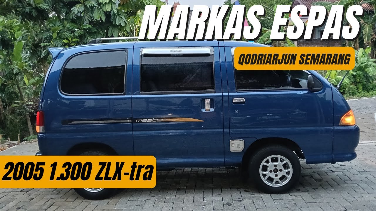 Daihatsu Espas Tahun 2005 CC 1.300 ZLX-tra Biru Metalic | Full Upgrade Top Kondisi Siap Pakai