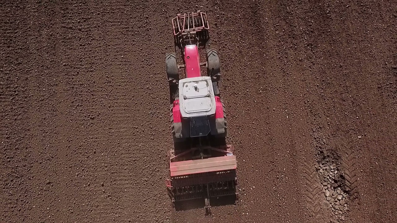 Sowing Barley in North Antrim