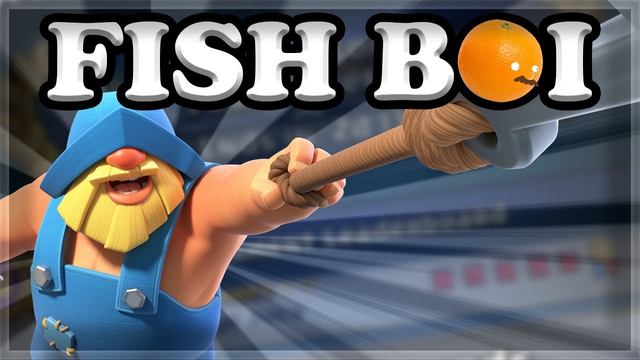 Global Tournament with PEKKA + Fisherman Deck 🍊