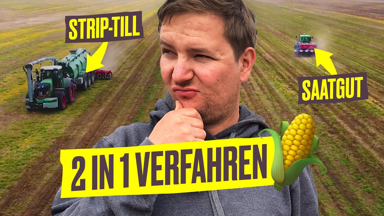 NACHHALTIGER Mais säen & düngen: Landwirt erklärt wie Strip-Till geht I Hundert Hektar Heimat