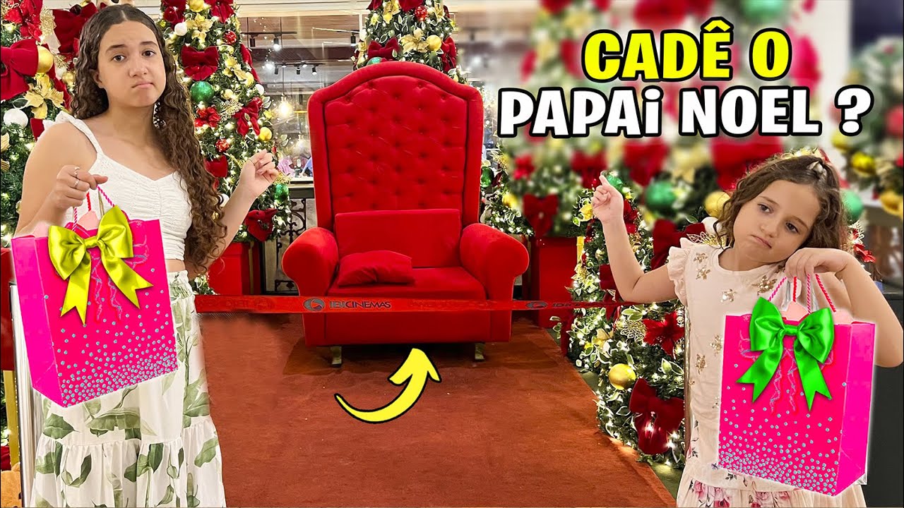 COMPRAMOS UM PRESENTE PRO PAPAi NOEL ! CADÊ ELE ? #toiaeana