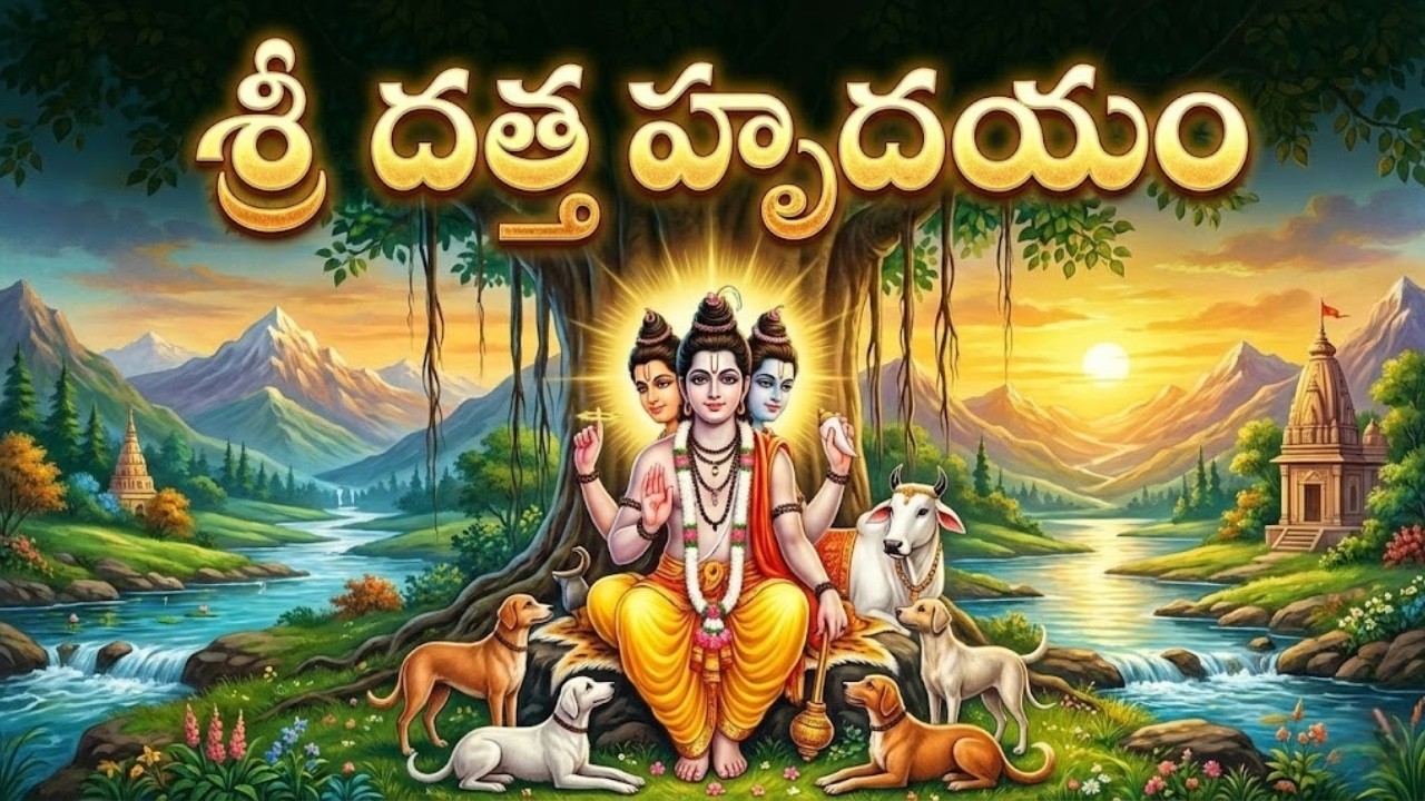 నిత్యం వినాల్సిన శ్రీ దత్త హృదయం | Lord Dattatreya Powerful Stotram for Peace & Success