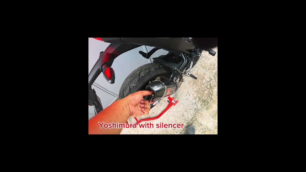 Cfmoto NK450 slip on muffler Akrapovic/Yoshimura/SCproject sound check