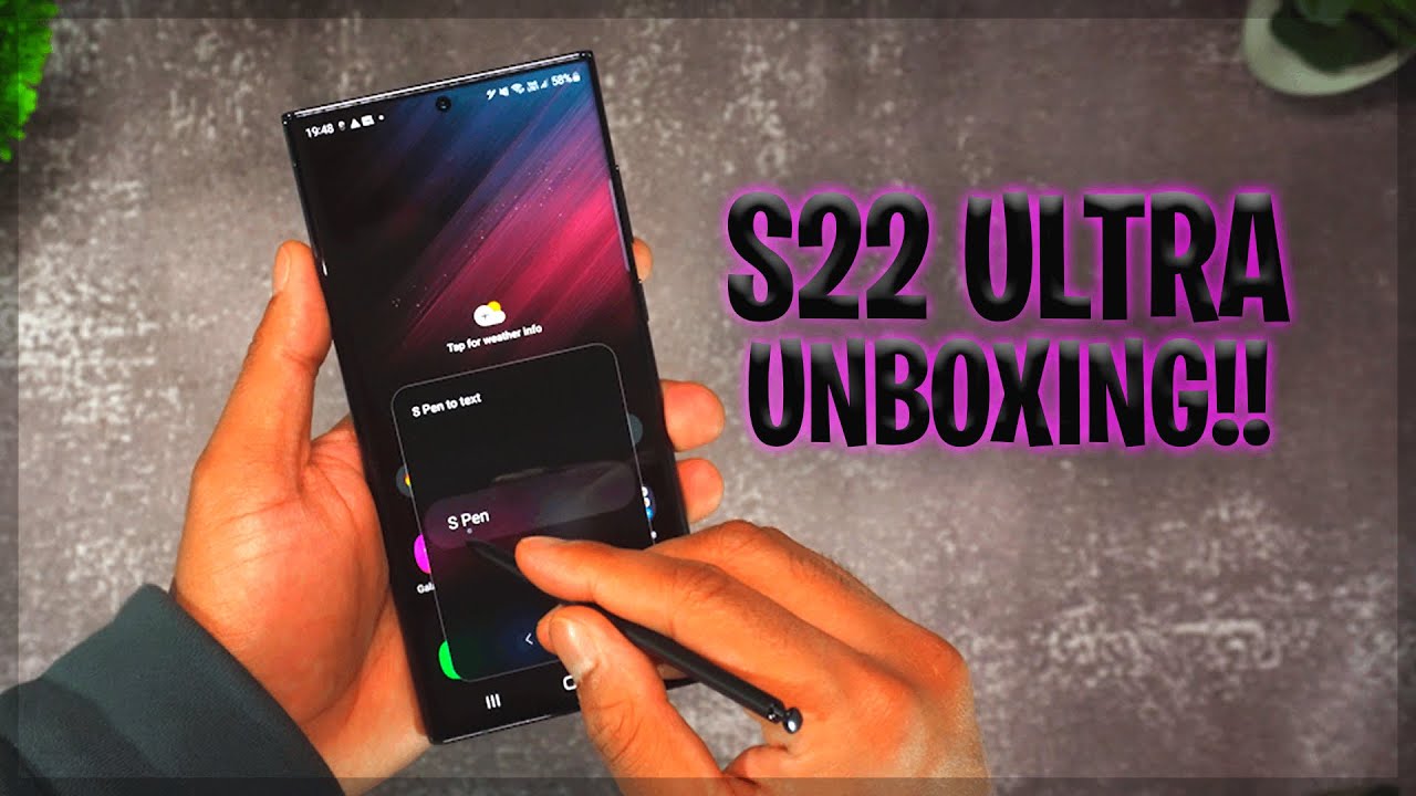 Samsung S22 Ultra!!!!! | UNBOXING | SETUP