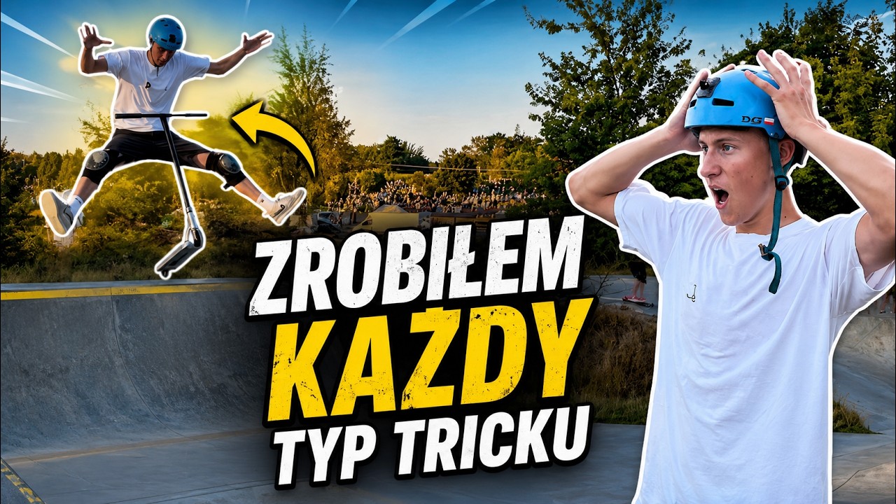 Zrobiłem Każdy typ Tricku 😱