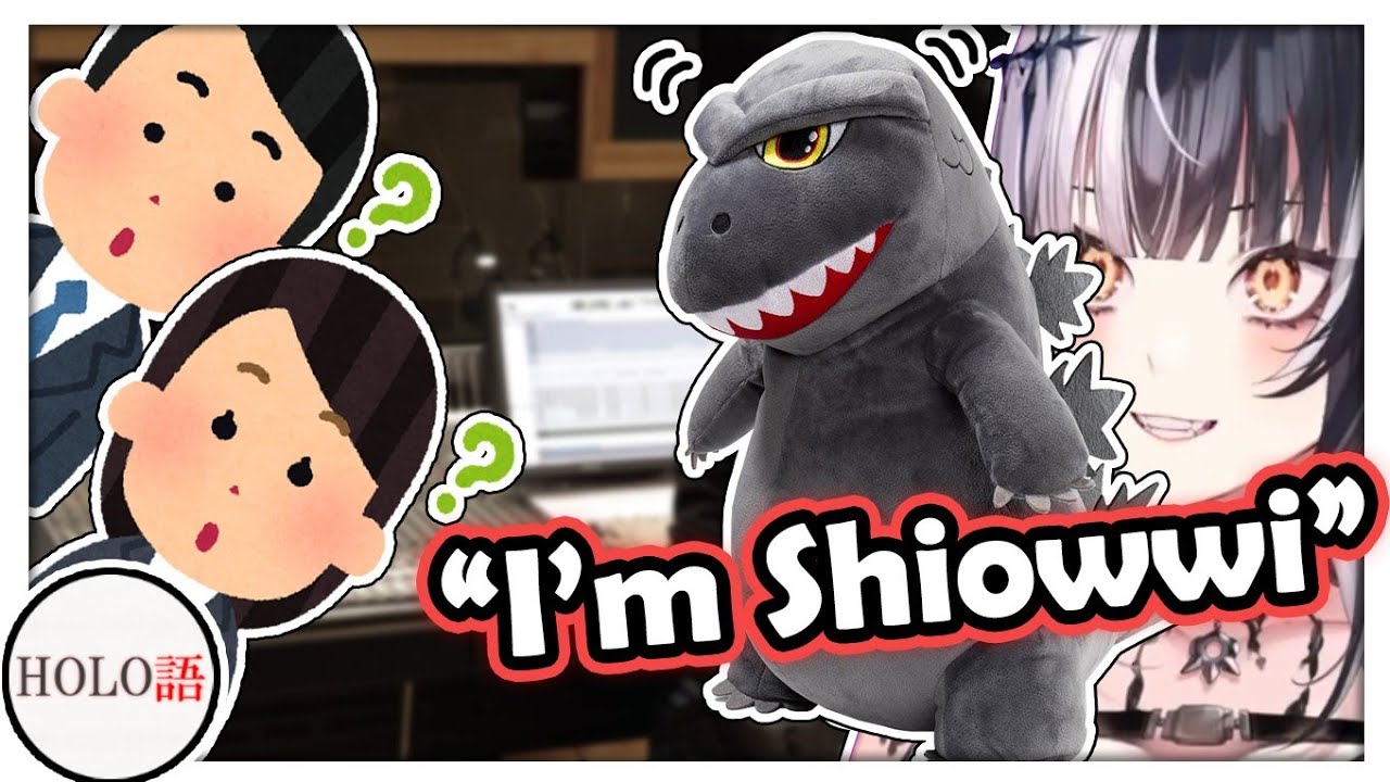 Shiori and Her Beloved Godzilla Plushie Makes Staff-san Confused【Hololive】