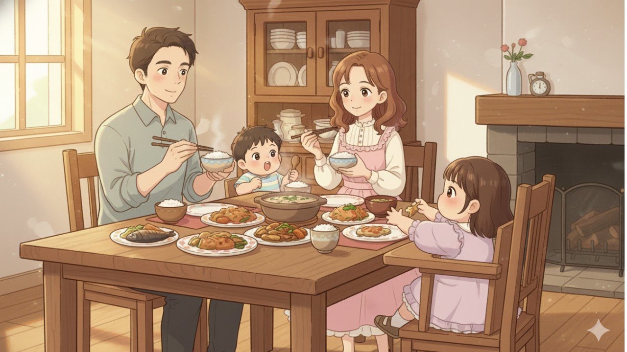 Animated Rural Life : Peaceful Camping Moments Beside the Flowing Stream | Anime Life