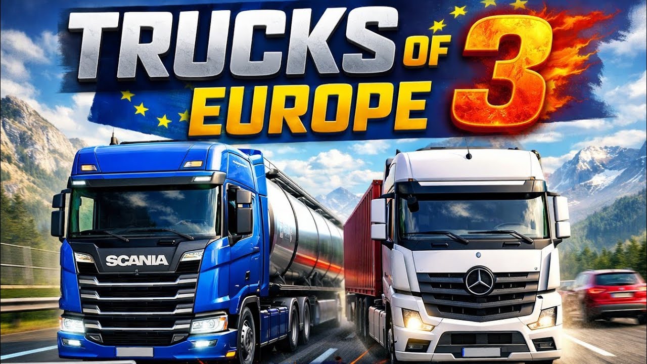 “Trucks of Europe 3 🔥 Realistic Truck Driving Experience | TOEU3 Gameplay”