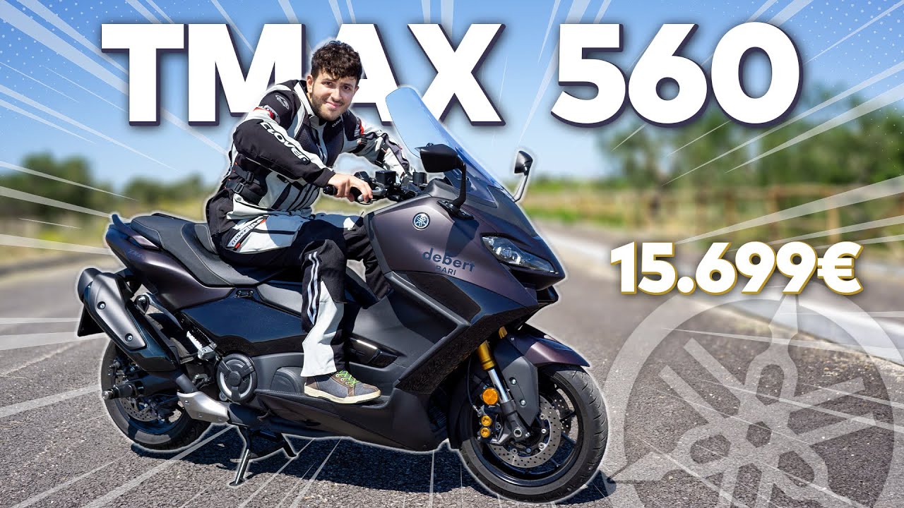 Yamaha TMAX 560 Tech Max (2024): lo SCOOTER che BATTE le MOTO? - Test Ride & Sound