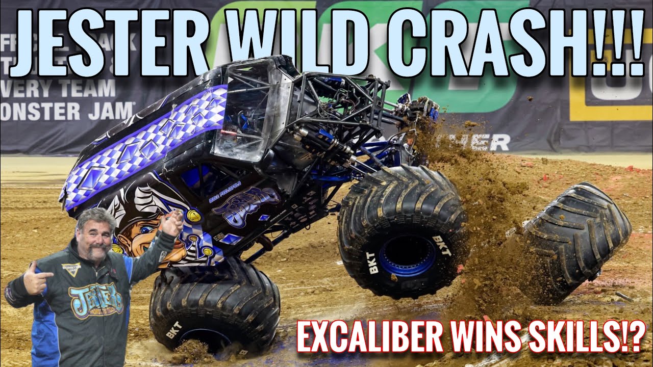 JESTER WILD CRASH, EXCALIBER WINS SKILLS! St. Louis Monster Jam 2026 Recap!