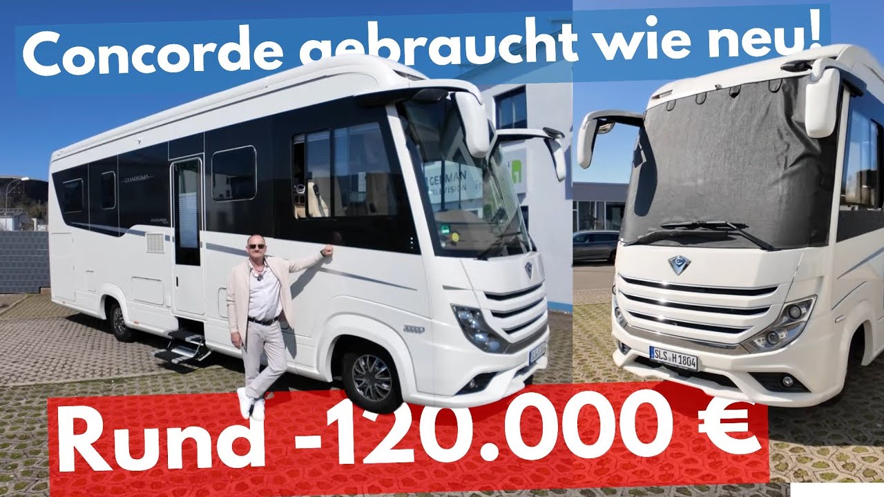EHEFRAU WILL LIEBER HOTEL STATT WOHNMOBIL 🥲 Wunderschöner Concorde Charisma in gute Hände abzugeben