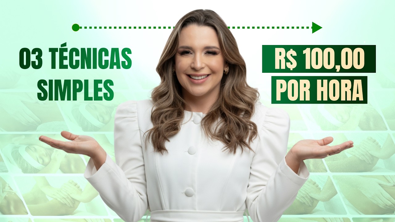 3 técnicas simples de massoterapia para ganhar R$ 100/hora!