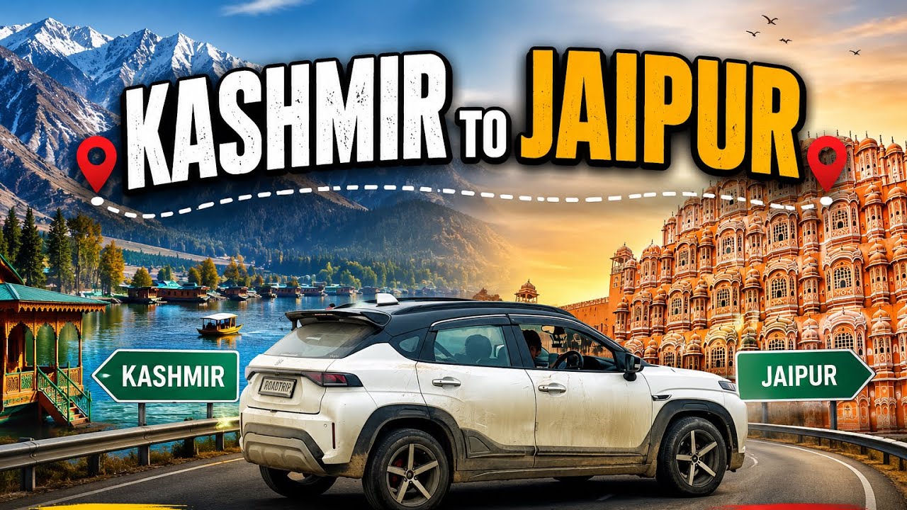 Kashmir to Jaipur non-stop ￼🥱 #kashmir 