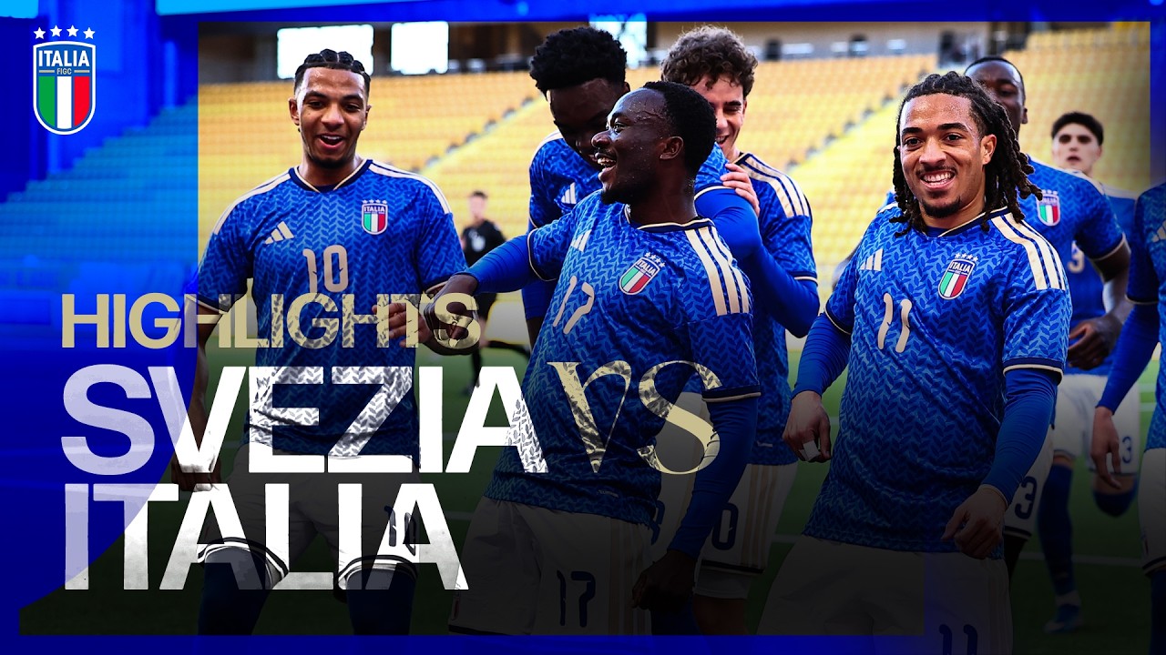 Highlights: Svezia-Italia 0-4 | Qualificazioni U21 Euro 2027