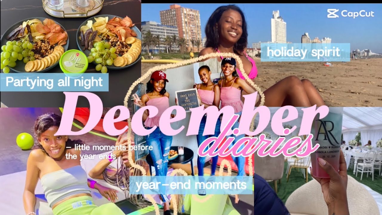 Detty December 2025 | last 2 days in Durban | wedding szn | & many more 
