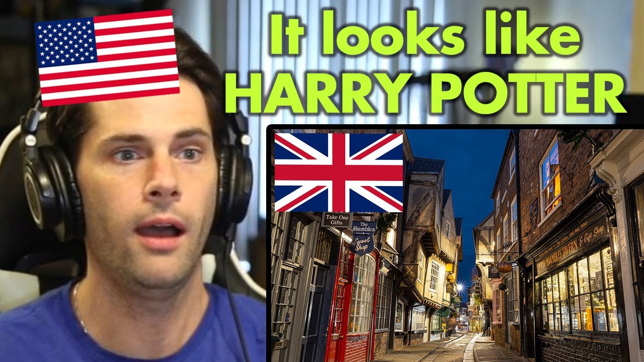 American Reacts to the BEST Things to do in York, England