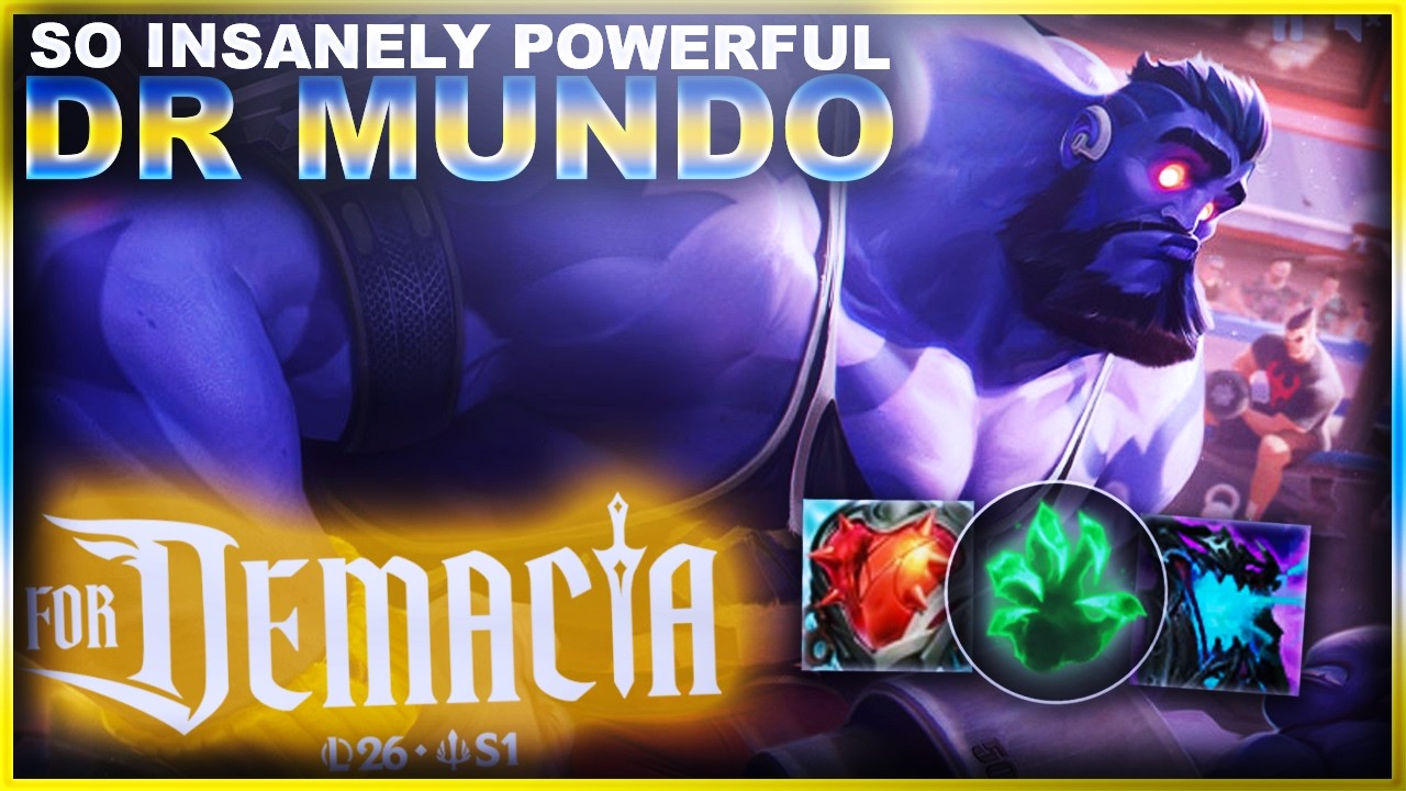 DR MUNDO IS SO INSANELY POWERFUL... YOU DON'T NEED WARMOGS!