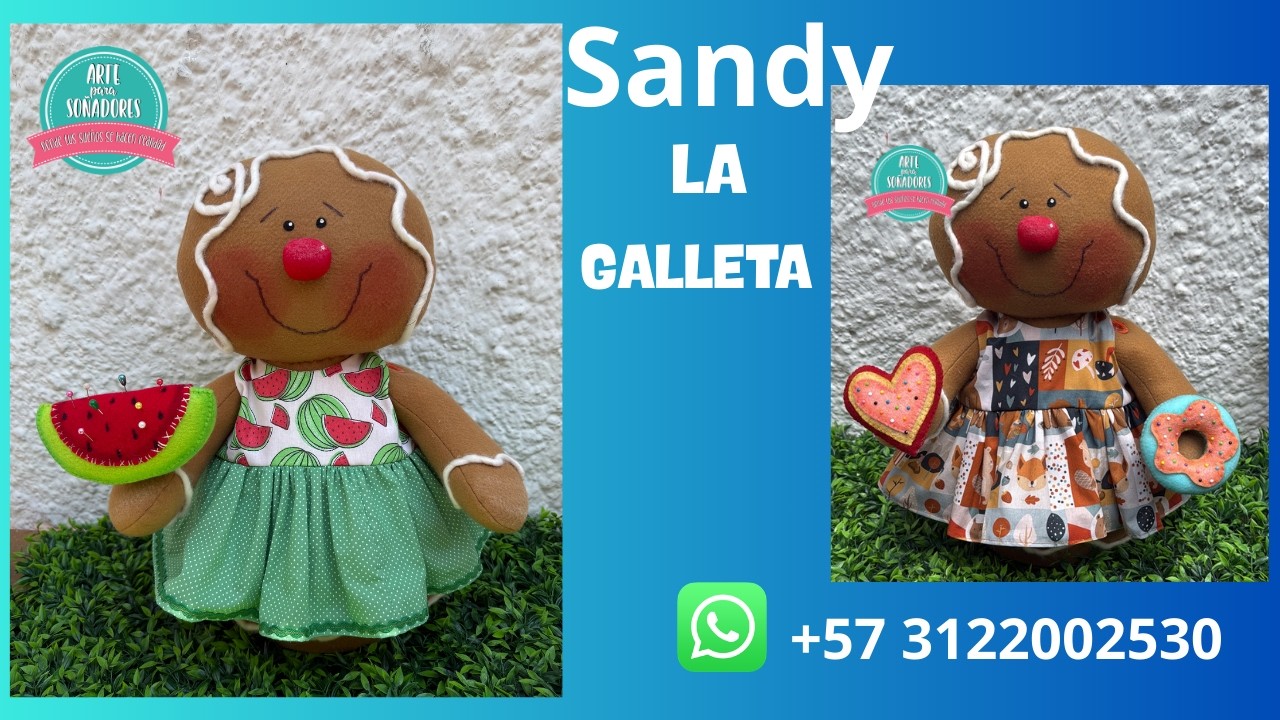 COMO HACER A SANDY la galleta de jengibre /Arte para soñadores