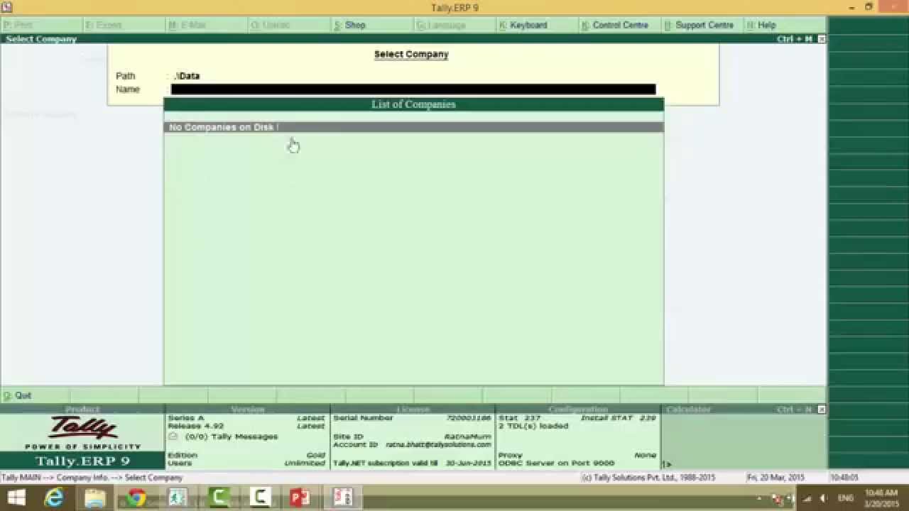 Learn How to do Customization in tally - Basic TDL session1 Part2